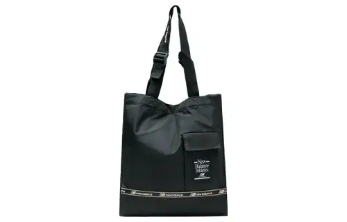 New Balance Fabric Handbag, Shoulder Bag Unisex Black