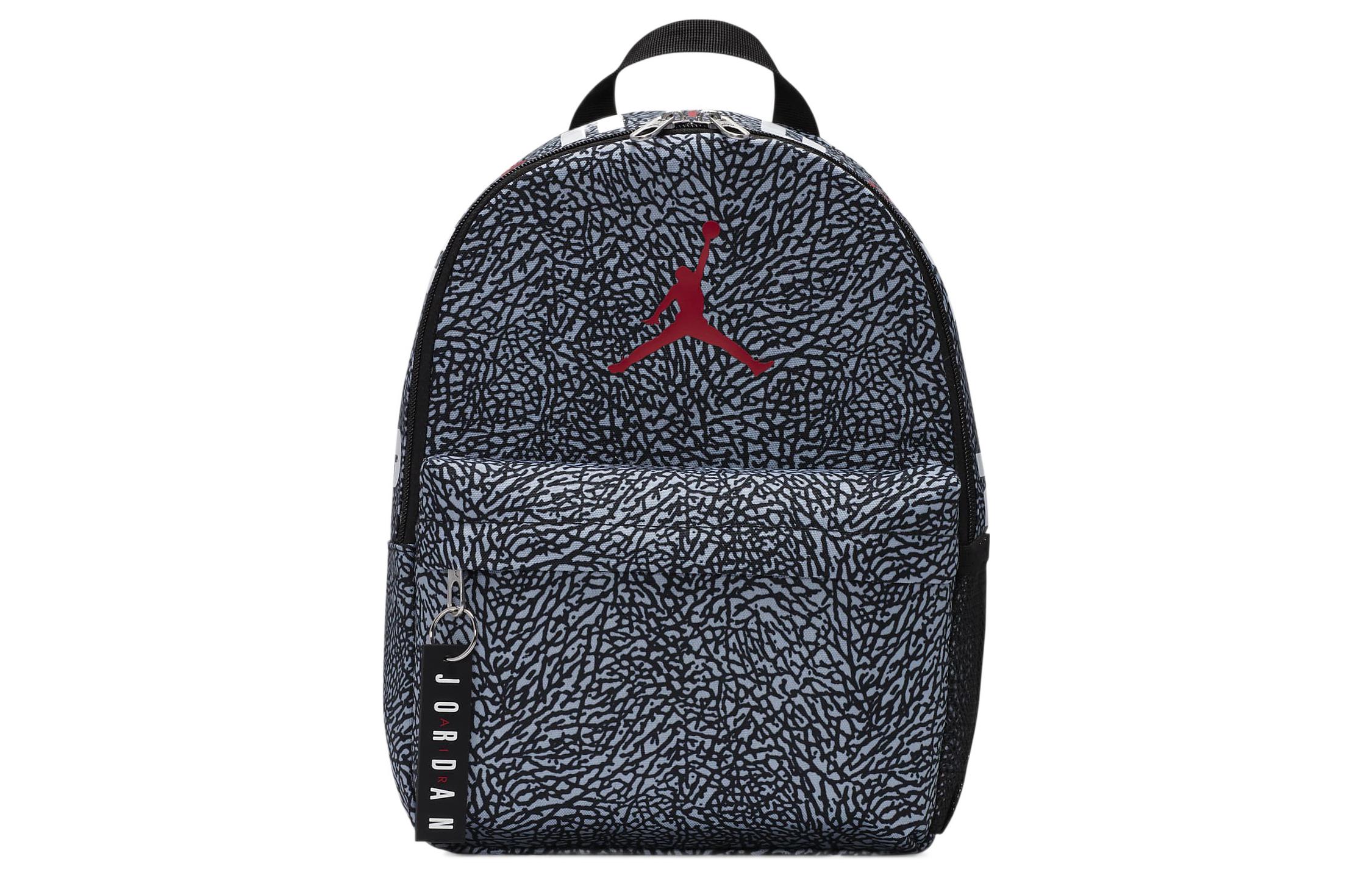 Jordan Athleisure Polyester Backpack Small Unisex Gray