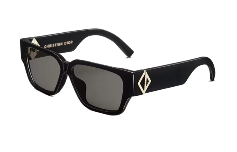 DIOR Plate Frame Square Sunglasses Men's