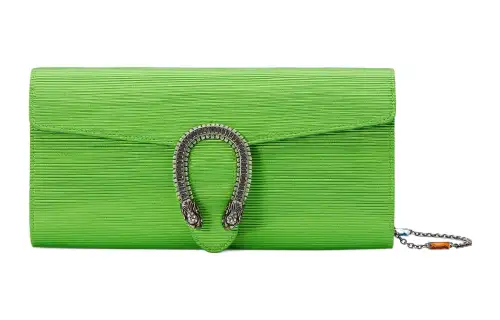 GUCCI Dionysus Fabric Bacchus Bag, Crossbody Bag, Shoulder Bag Women's Green