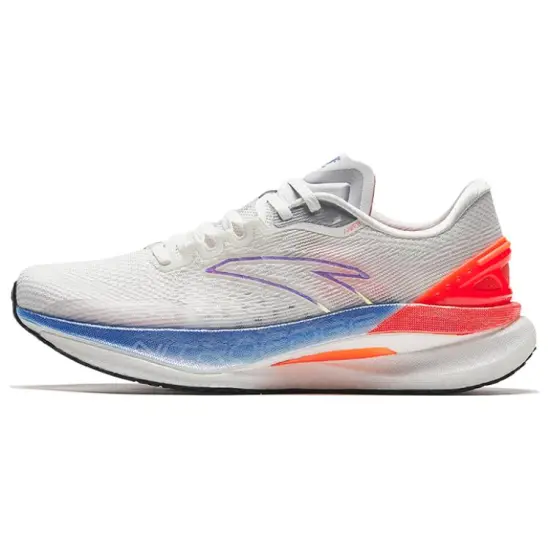 Anta Champion 2nd Gen Pro Cushioning Anti Slip And Wear Resistant Low Top Running Shoes Men's Orange White