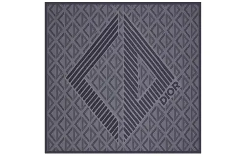 DIOR CD Diamond Scarves Men's Blue