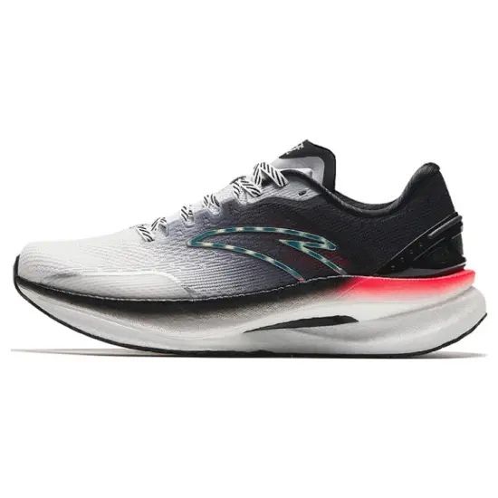 ANTA Champion 2 Pro Running Shoes Men Low-Top Black White Gray