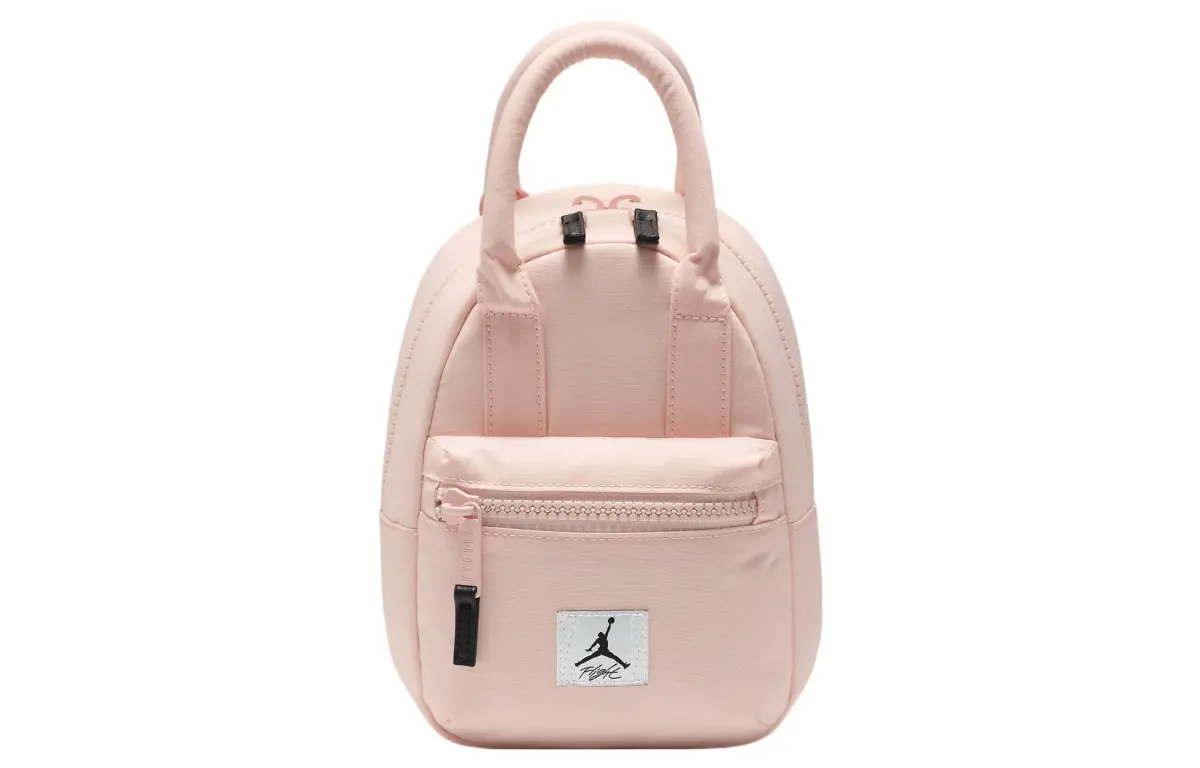 Jordan Cotton With Nylon Backpack Mini Women's Pink