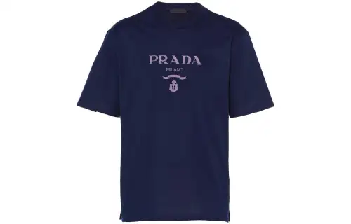 PRADA T Shirt Men's Marine Blue