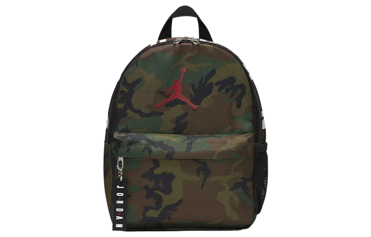 Jordan Polyester Backpack Regular Unisex Camouflage Green
