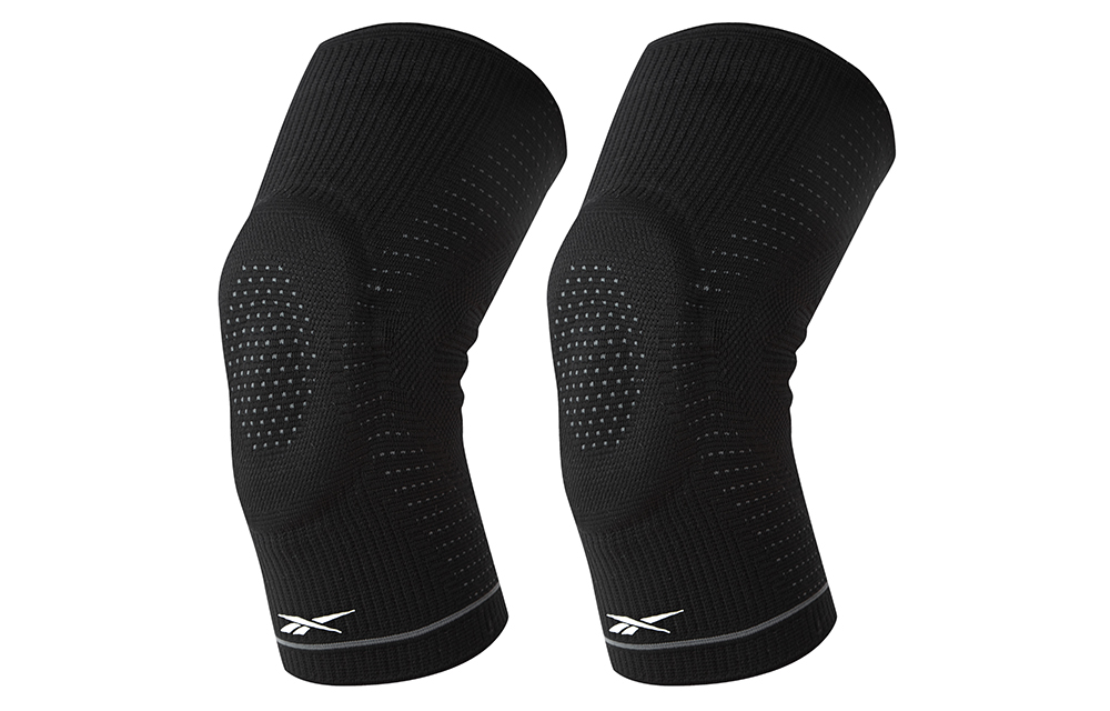 Reebok Climbing basketball nylon polyurethane elastic comfortable wear-resistant knee pads for hiking for cycling for gym for men and women, for running