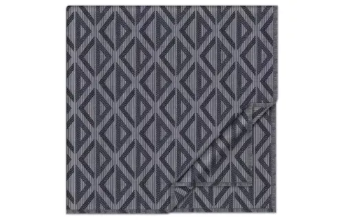 DIOR CD Diamond Scarves Men's Marine Blue