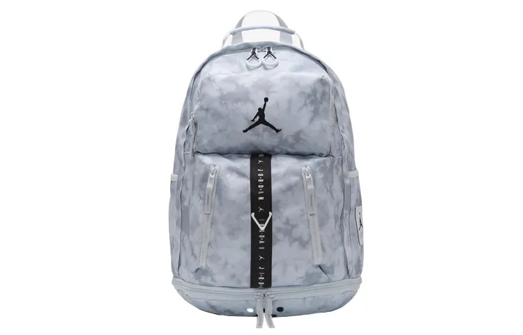 Jordan Polyester Backpack Medium Unisex Heather Gray