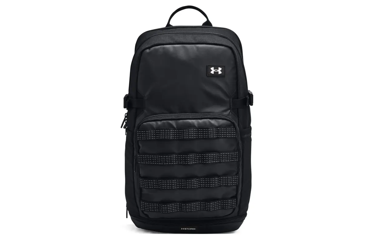 Under Armour Polyester Backpack Regular Unisex Black