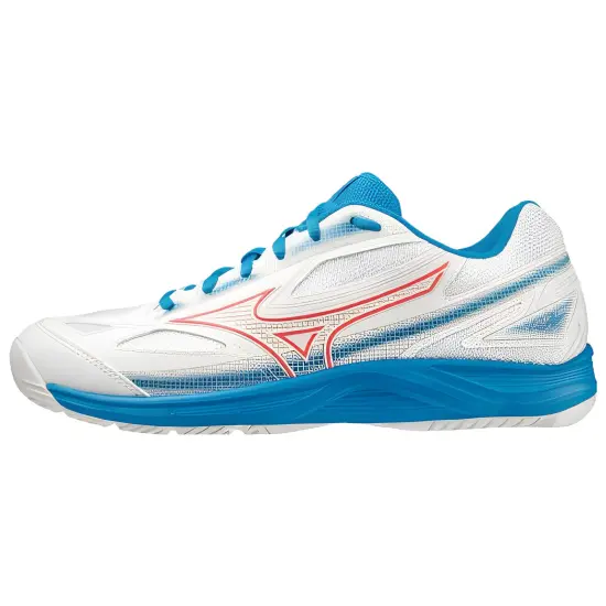 Mizuno Blast Tennis Shoes Unisex Low-Top White Blue