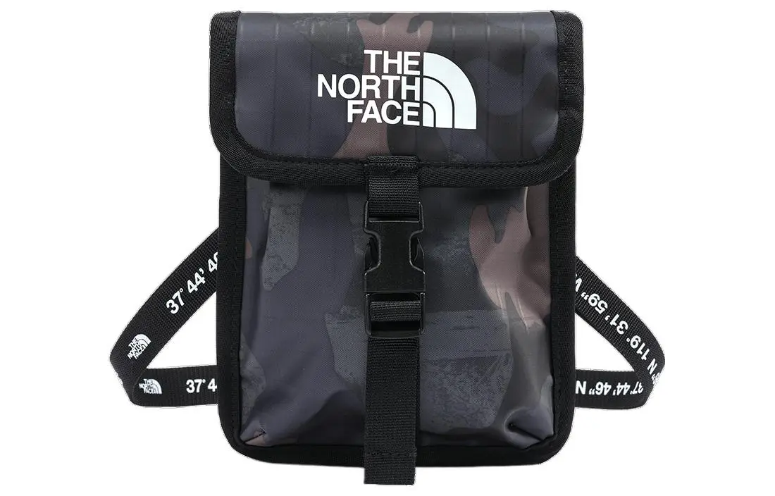 THE NORTH FACE 1.5L Crossbody One Shoulder Outdoor Bag Canvas Camouflage Unisex