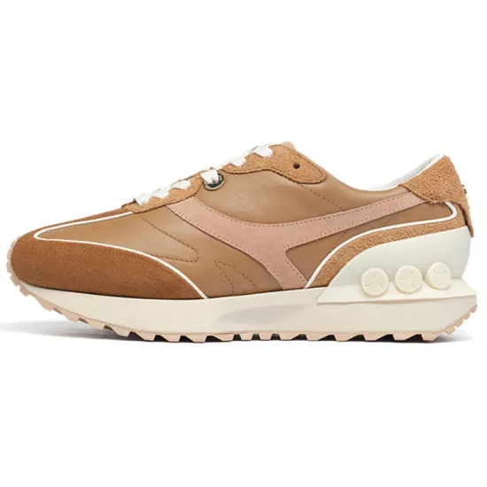 LI-NING 1990 Zhengrong Casual Shoes Women's Low-Top Fox Brown
