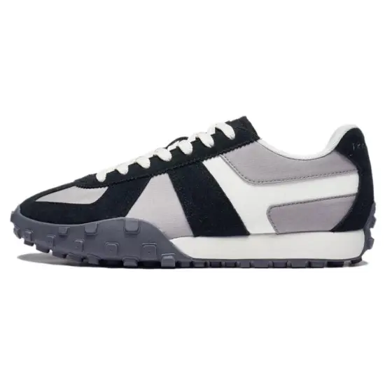 LINING Yunchuan Casual Shoes Women's Low-Top Black Gray