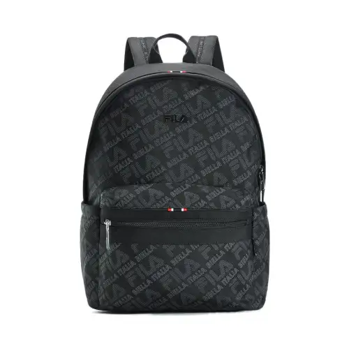 FILA Fabric Backpack Regular Unisex Black