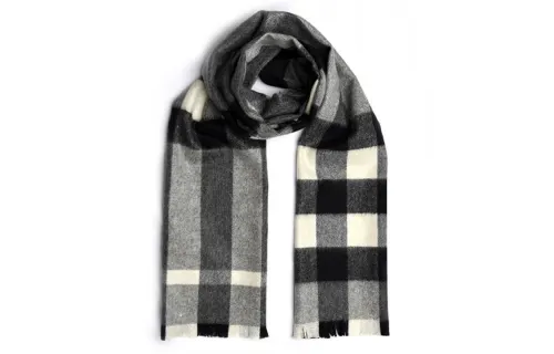 Burberry Knit Scarves Women's Gray