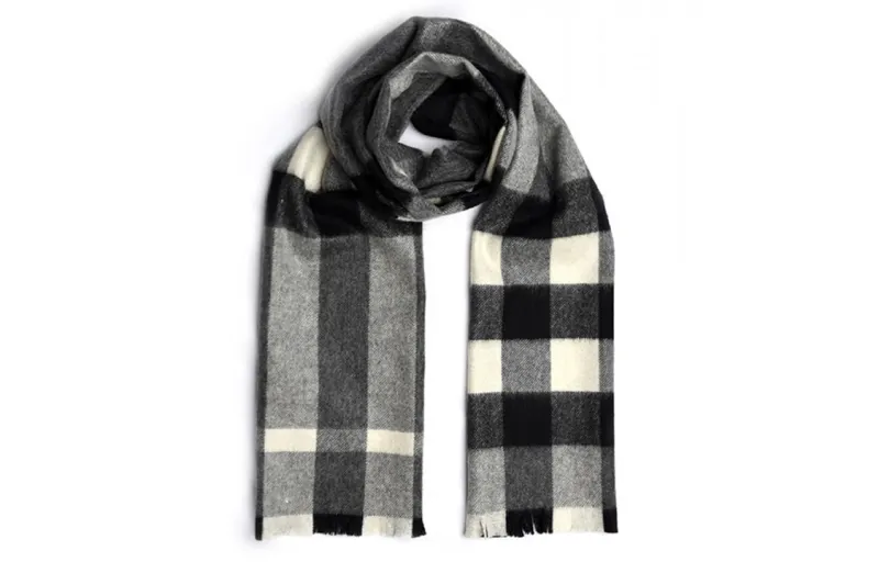 Burberry Knit Scarves Women's Gray