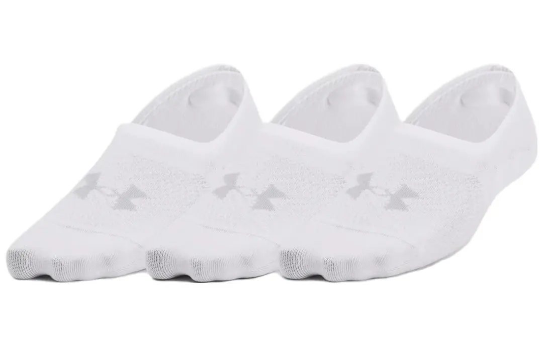 Under Armour Ankle Socks Women's 3 Pack White