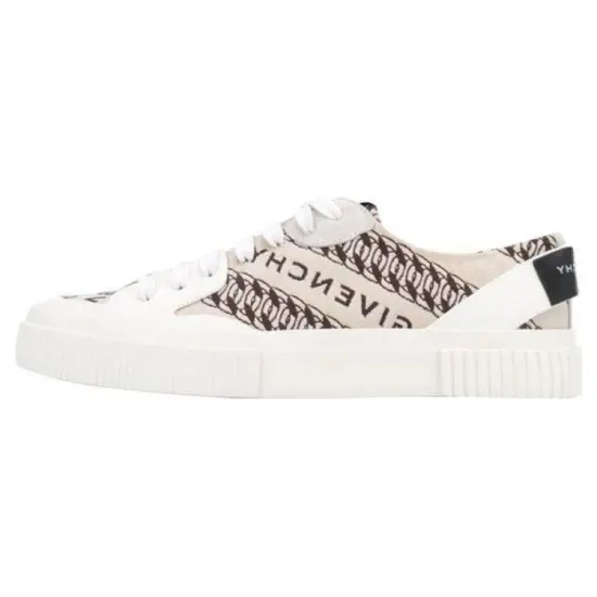 Givenchy Women's Tennis Light Sneaker 'Chain Logo - Beige'