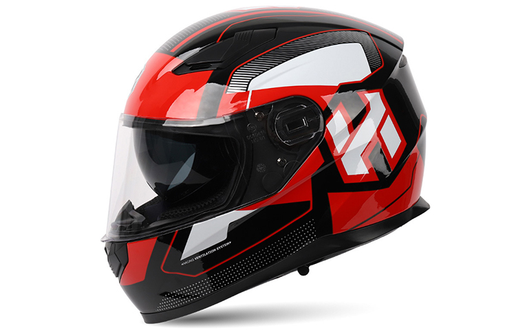 HNJ CCCECEDOT Full Face Helmet ABS Single Lens Unisex Commute Travel Motorcycle Helmets