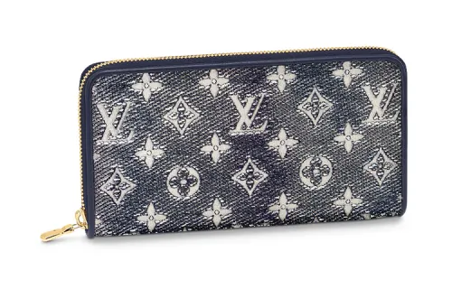 LOUIS VUITTON Zippy Wallet Blue
