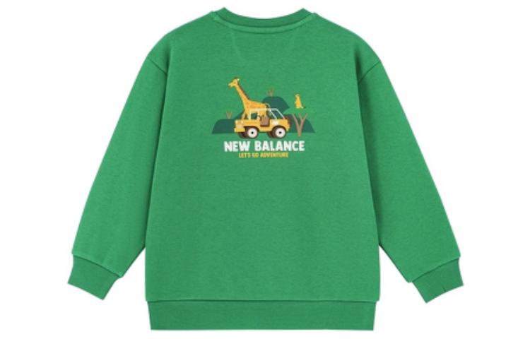 Мужское худи New Balance New Balance Logo (зеленый) — фото 2