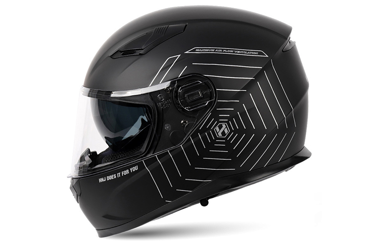 HNJ CCCECEDOT Full Face Helmet ABS Single Lens Unisex Commute Travel Motorcycle Helmets