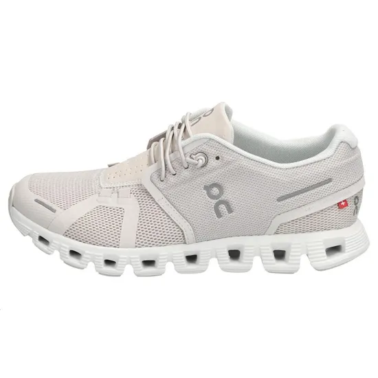 On Running Cloud 5 Pearl White Women's