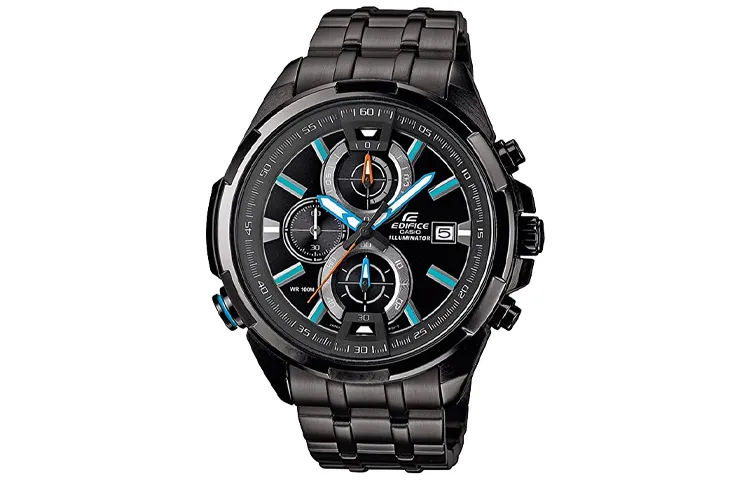 CASIO Men EDIFICE 48mm Black Watch EFR-536BK