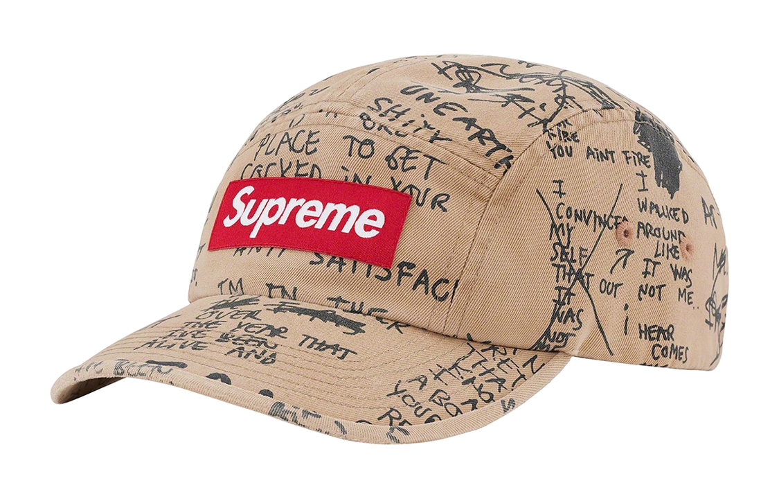 Кеды Supreme Gonz Poems Camp Cap (черные)