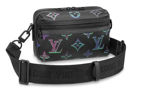 LOUIS VUITTON Messenger Comet Pm Black Borealis