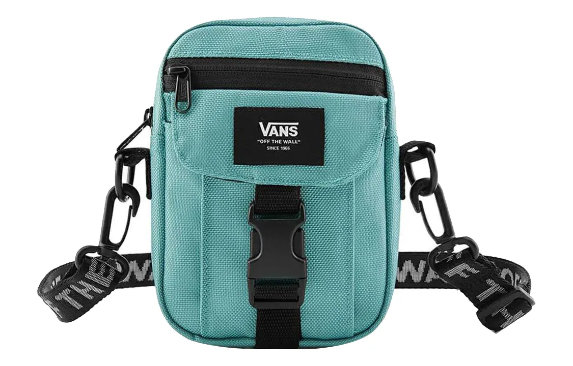 Vans Polyester Shoulder Bag, Crossbody Bag Regular Unisex Green