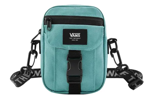 Vans Polyester Shoulder Bag, Crossbody Bag Regular Unisex Green