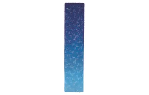 LOEWE Knit Scarves Unisex Blue