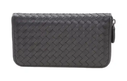 Bottega Veneta Sheepskin Wallet Regular Men's Dark Coffee