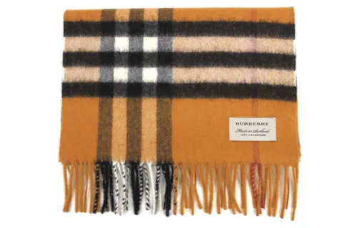Burberry Knit Scarves Women's Yellow