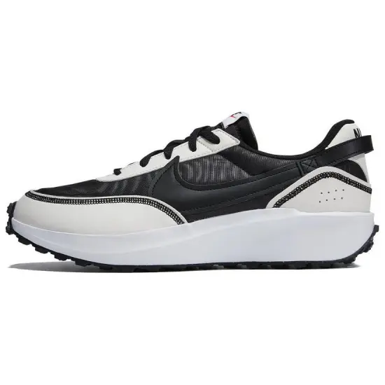 Nike Waffle Debut Lifestyle Shoes Men Low-top Black/White