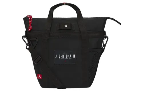 Jordan Polyester Tote Bag, Shopping Bag, Shoulder Bag, Crossbody Bag, Handbag Mini Men's Black