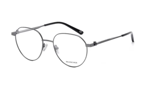 Balenciaga Alloy Butterfly Eyeglass Frames Unisex Silver