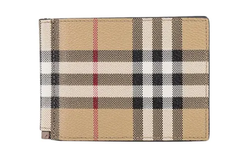 Burberry Vintage Checked Bi Fold Cardholder