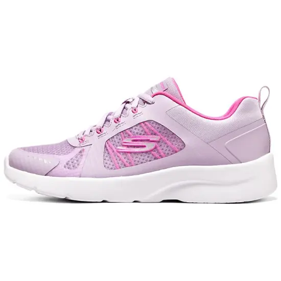 Skechers Dynamight 2.0 Anti-Slip Wear-Resistant Low-Top Casual Shoes Women's Purple White