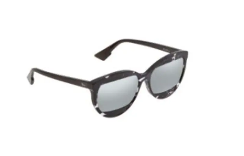 DIOR Sunglasses Women's Black/White