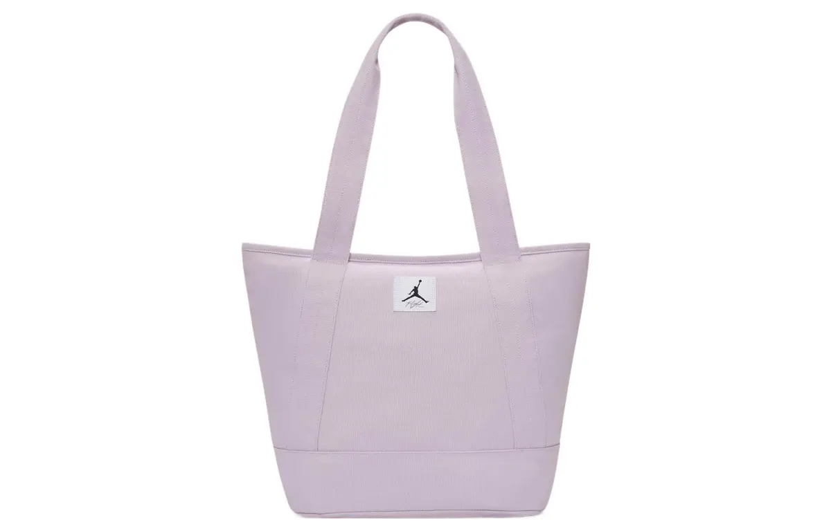 Jordan Polyester Tote Bag, Shopping Bag, Shoulder Bag, Handbag Women's Taro Purple
