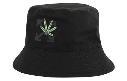 OFF WHITE Bucket Hats Men's Black