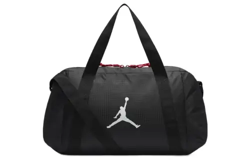 Jordan Luggage Bag Gym Bag Large Men's Black Stripes