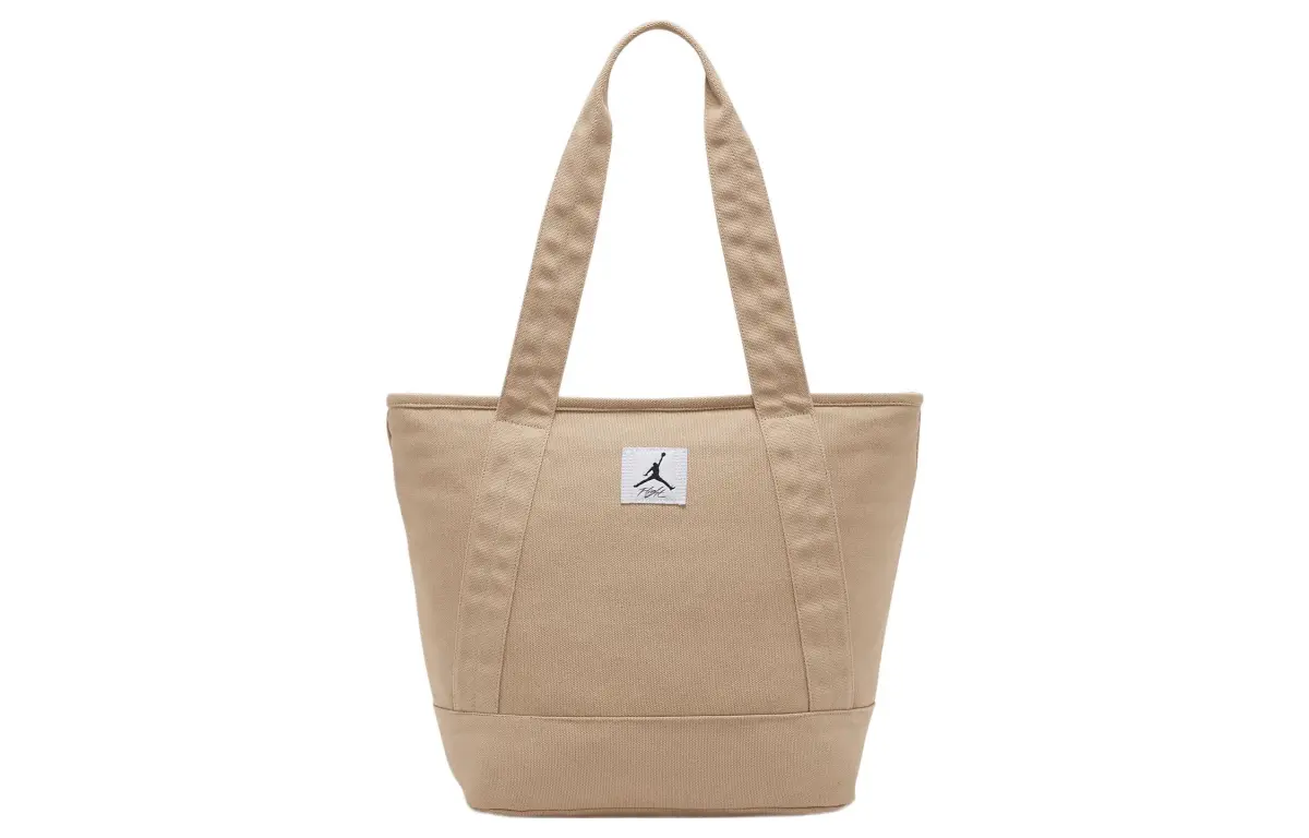 Jordan Polyester Tote Bag, Shopping Bag, Shoulder Bag, Handbag Regular Women's Desert Brown