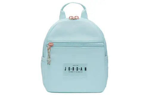 Jordan Adjustable Strap Polyester Backpack Mini Unisex Blue