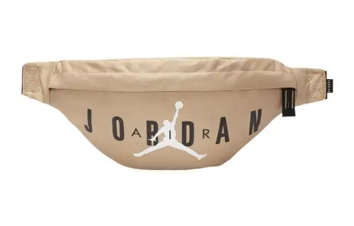 Jordan Polyester Crossbody Bag, Sling Bag, Fanny Pack Regular Unisex Desert Brown