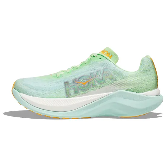 HOKA ONE ONE Mach X Lime Glow Sunlit Ocean Women's