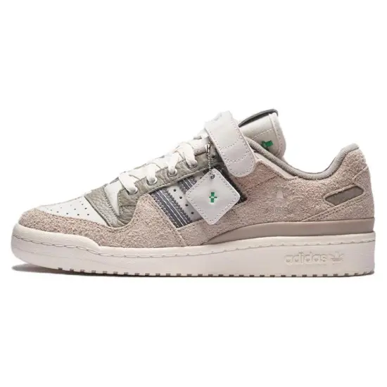 Foss X adidas originals FORUM Skateboarding Shoes Unisex Low-top Grey/white